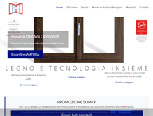 Tablet Screenshot of finestra2000.com